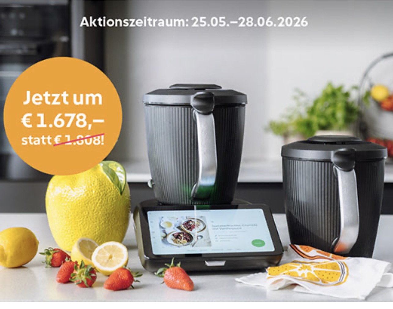 Thermomix TM7 mit 2. Mixtopf